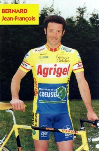 1996 Agrigel-La Creuse-Fenioux #NNO Jean-François Bernard Front